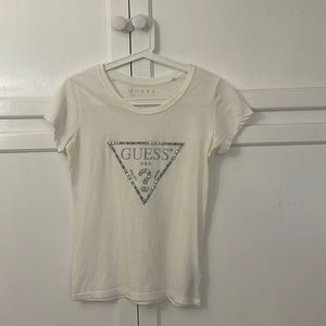 Guess Women’s White Short Sleeve Tee